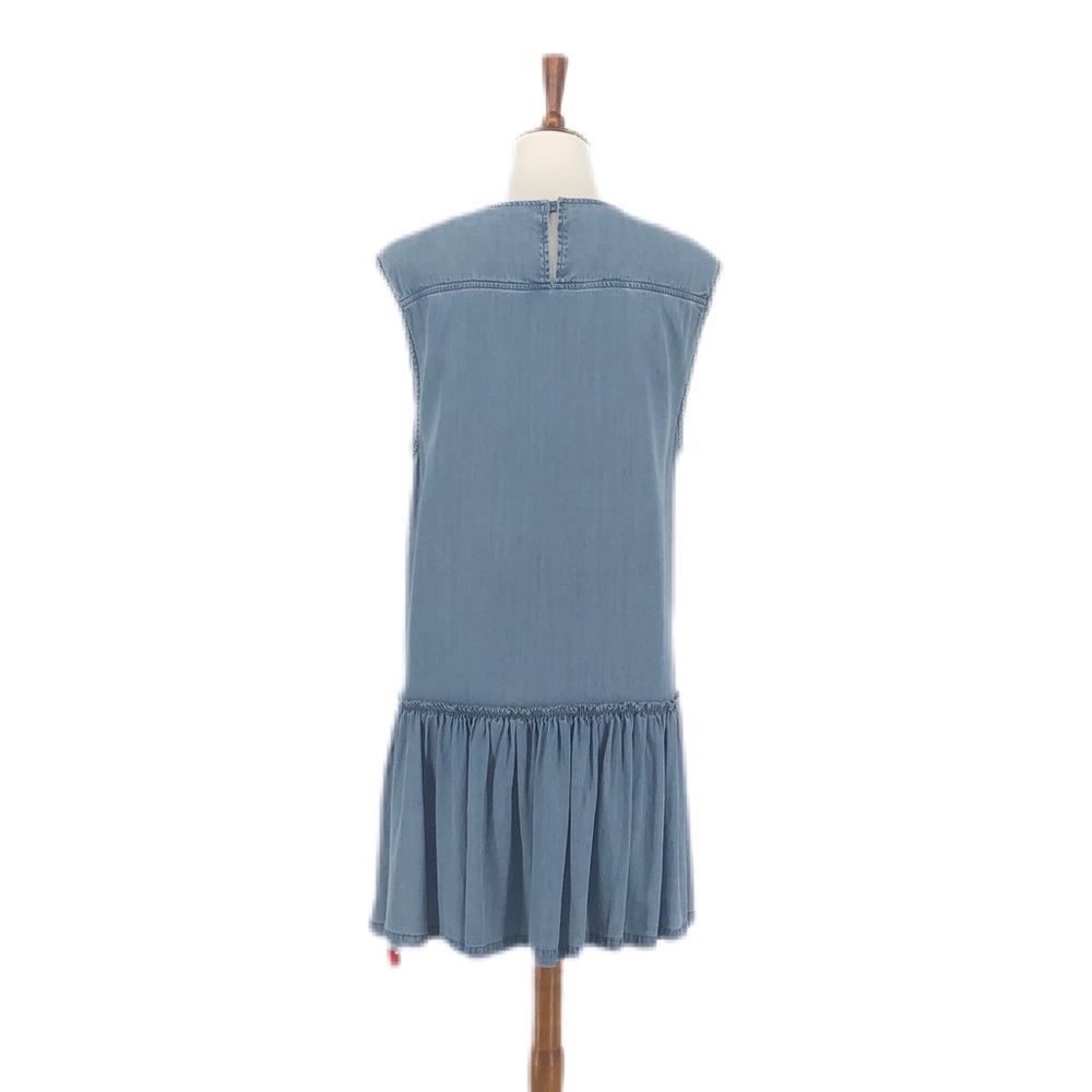 All Saints Polly Ruffle Dress Medium NWT - Picture 4 of 8